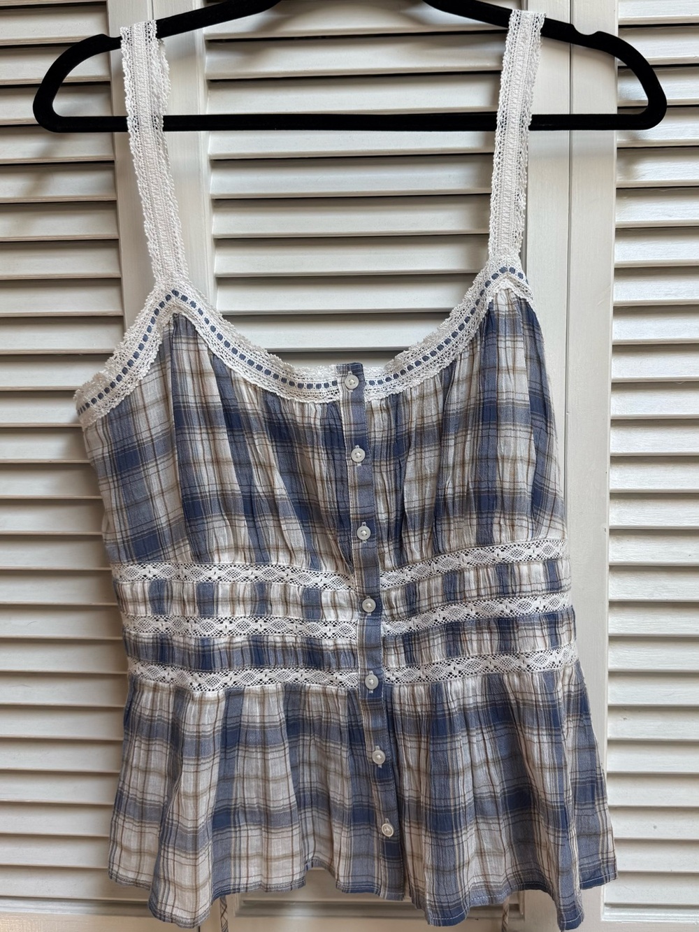 American Eagle Outfitters Lace-Trim Cami Top